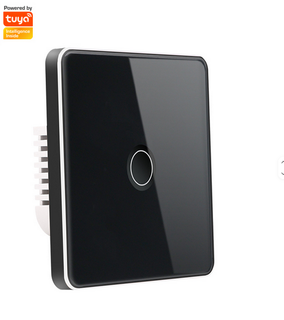 کلید هوشمند تک پل زیگبی تویا tuya zigbee کلید تکپل هوشمند لمسی تویا متال ضد خش فریم متال