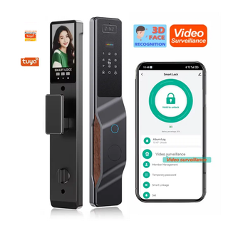 دستگیره هوشمند تشخیص چهره و تشخیص کف دست تویا وایفای tuya wifi قفل هوشمند قفل دیجیتال