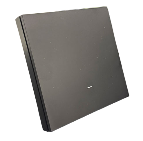 کلید هوشمند فشاری  تک پل زیگبی تویا tuya zigbee کلید هوشمند تک پل پیانویی خاکستری