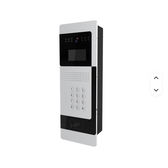 اینترکام هوشمند کدینگ تایچوان مدل TC-U9D-JL/POE پنل بیرونی ایفون هوشمند تایچوان پسورد کارت 999 واحد