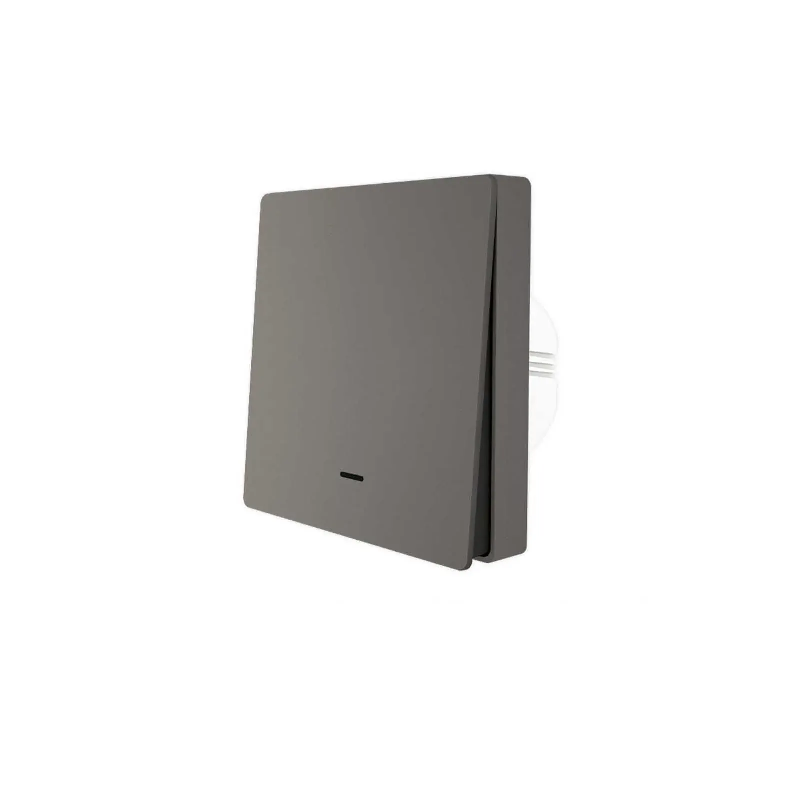 کلید هوشمند فشاری  تک پل زیگبی تویا tuya zigbee کلید هوشمند تک پل پیانویی خاکستری